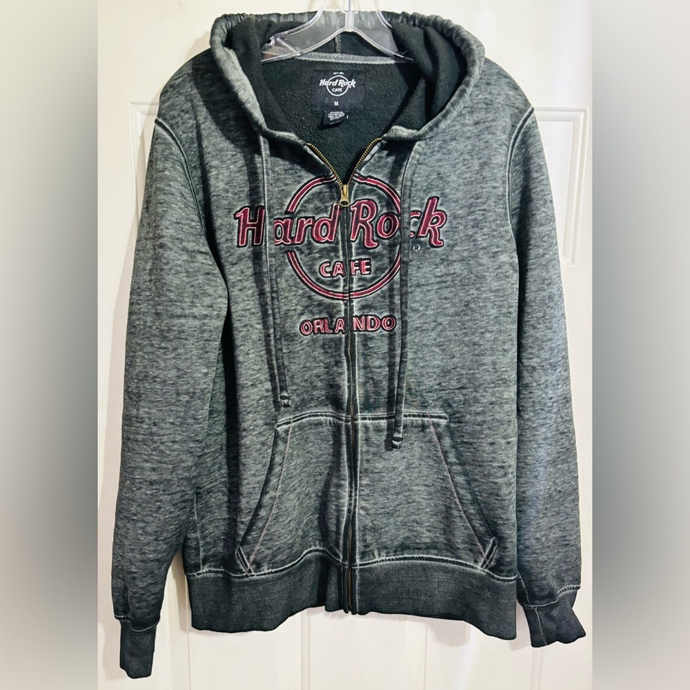 NWOT Hard Rick Cafe—Orlando Zip-up hoodie